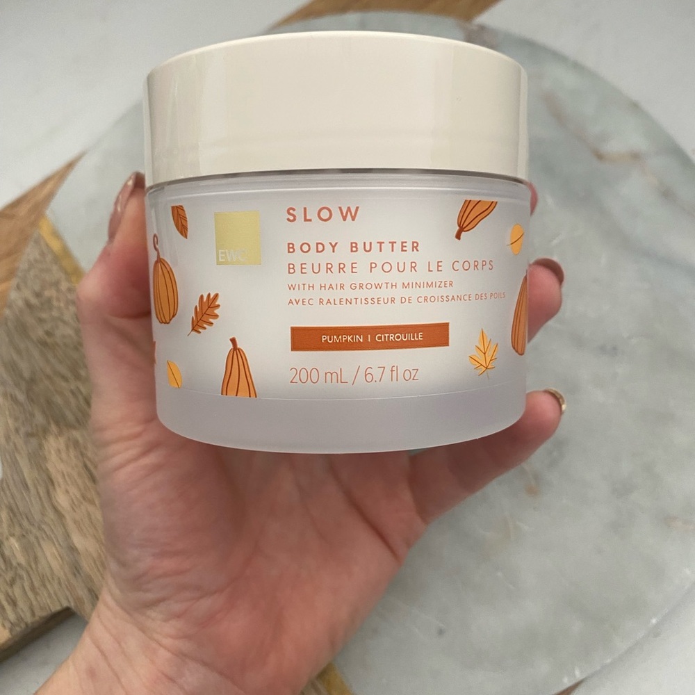 EWC Slow Body Butter with Hair Growth Minimizer - Pumpkin - 200ml/6.7floz